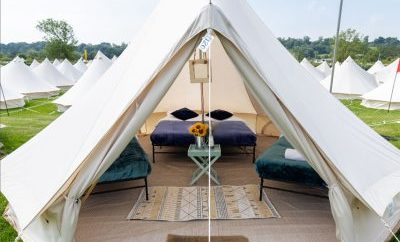 Braddan Bridge Glamping – Bell Tent 51